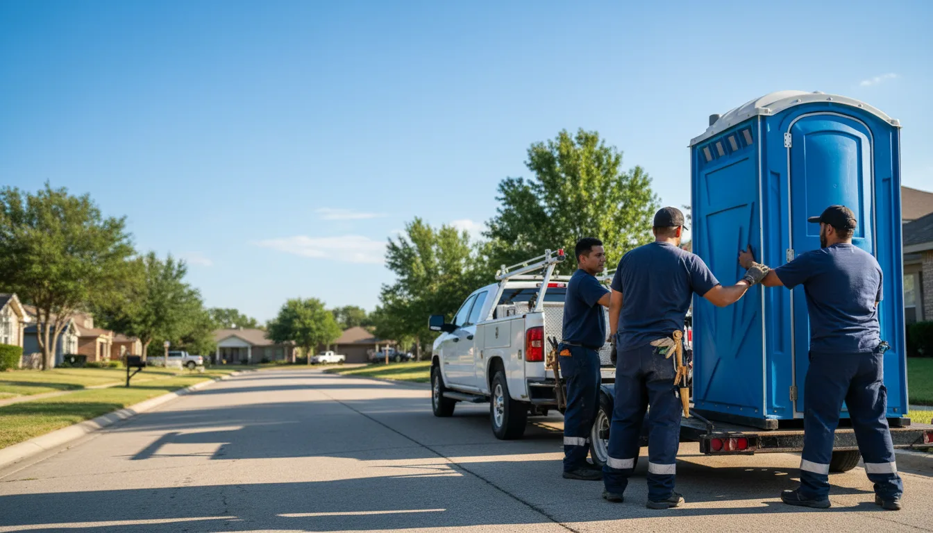 Portable Toilet Rental in Pittsburg, MO near me